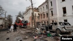 Наслідки російського ракетного удару по Сумах 13 квітня 2025 року