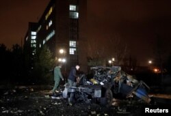 Jeepul a explodat după ce s-a dat ordinul de evacuare