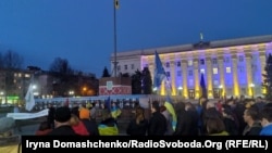 Херсон за день до начала ввода российских войск в Украину, 23 февраля. Архивная фотография