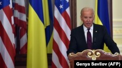 Джо Байден під час свого останнього візиту в Україну в січні 2017 року