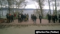 "Антимайдановцы" в Тольятти перед приездом Касьянова