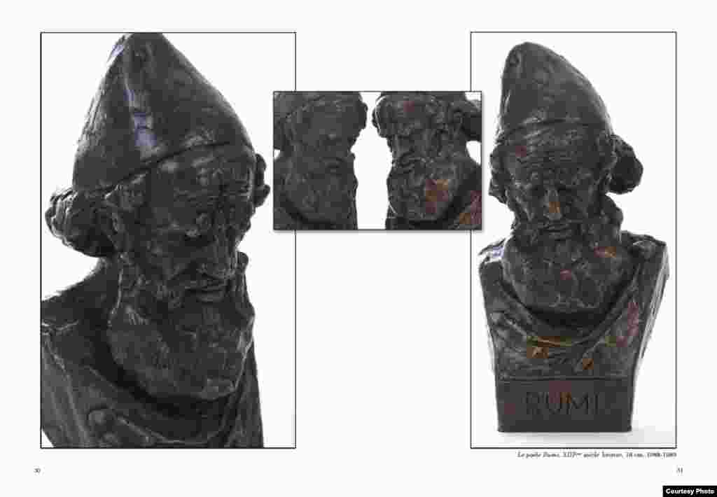 Муҷассамаи  сохтаи Амрӣ Аминов, муҷассамасози тоҷики муқими Фаронса. 