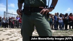 Пограничный патруль на американо-мексиканской границе