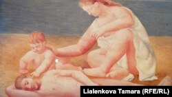 Пабло Пикассо. Семья на берегу моря