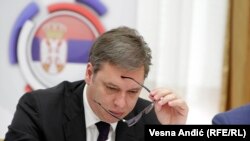 Presednik Srbije Aleksandar Vučić
