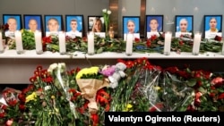 Вшанування пам’яті екіпажу збитого літака – аеропорт «Бориспіль», 8 січня 2020 року