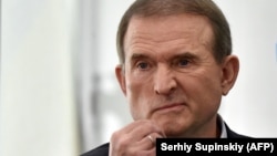 Народний депутат від партії «Опозиційна платформа – За життя» Віктор Медведчук