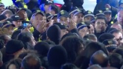 Відео нічних затримань у Тбілісі Відео нічних затримань у Тбілісі