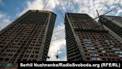 Житловий комплекс Manhattan City – один з об’єктів «Київміськбуду», травень 2019 року