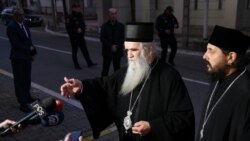 Amfilohije traži odlaganje rasprave o 'Vjerskom zakonu' Amfilohije traži odlaganje rasprave o 'Vjerskom zakonu'