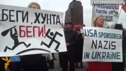 У Харкові активісти вимагали від Кернеса визначитися: він за референдум чи проти У Харкові активісти вимагали від Кернеса визначитися: він за референдум чи проти