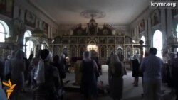 Прихожане украинской церкви надеются на лучшее Прихожане украинской церкви надеются на лучшее