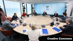 Міністри закордонних справ країн «Групи семи» заявили, що продовжуватимуть військову допомогу Україні, «доки це буде необхідно». Фото архівне