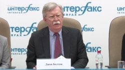 Джон Болтон после встречи с Владимиром Путиным Джон Болтон после встречи с Владимиром Путиным