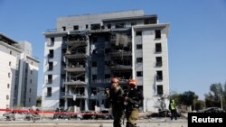 Последствия ночного удара по Беер-Шеве