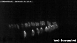 «Мигранты» перед якобы расстрелом