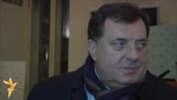 Dodik po napuštanju sastanka u Pragu Dodik po napuštanju sastanka u Pragu