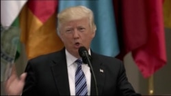 Трамп призвал исламский мир бороться с религиозным экстремизмом и терроризмом (видео) Трамп призвал исламский мир бороться с религиозным экстремизмом и терроризмом (видео)