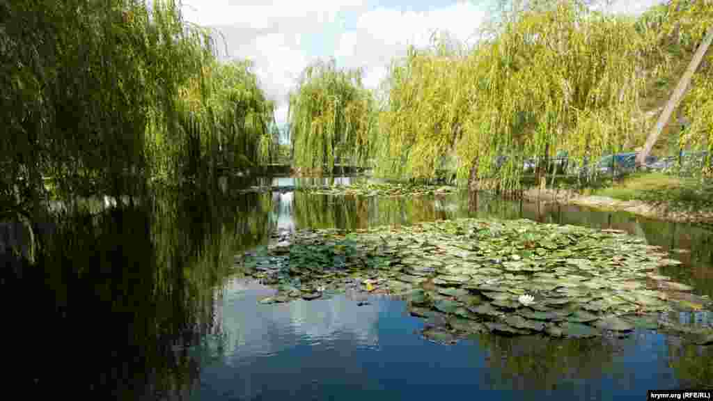 Рядом – небольшой пруд