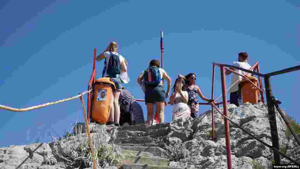 На вершине Дивы – только молодежь