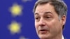Премьер-министр Бельгии Александр Де Кро на заседании Европарламента, 16 января 2024 года