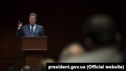 Президент Украины Петр Порошенко с рабочим визитом в США