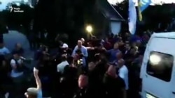 Саакашвілі потрапив на територію України (відео)