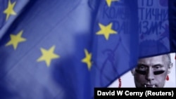 Ілюстраційне фото: під час протесту проти захоплення Росією Криму. Прага, Чехія, 2014 рік