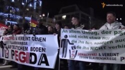 Дрезден розділений антиісламським маршем руху «ПЕҐІДА» Дрезден розділений антиісламським маршем руху «ПЕҐІДА»