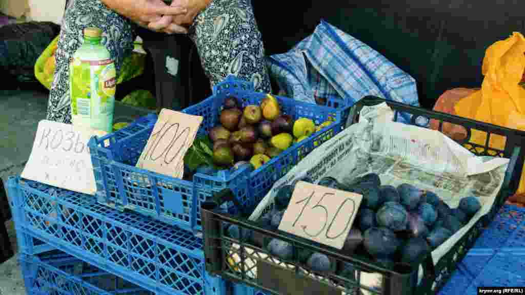 Нынче в Алуште самый ходовой товар – местный инжир
