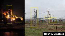 Радіо Свобода і кілька телеграм-каналів встановили координати пожежі й з’ясували, що пошкоджений об’єкт – це нафтобаза «Кристал» «Росрезерву», де зберігається паливо для військового аеродрому «Енгельс-2»