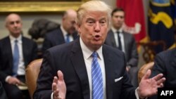 Президент США Дональд Трамп. Вашингтон, 23 січня 2017 року