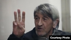 Олег Приходько у Ростовському суді. 3 березня 2021 року. Приходько отримав 5 років позбавлення волі в колонії суворого режиму з першим роком в тюрмі.