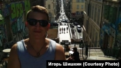 Игорь Шишкин после освобождения из колонии и отъезда из России