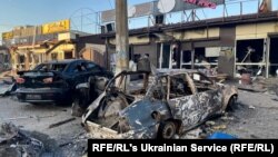 Доброполье после очередного российского обстрела, июль 2025 года