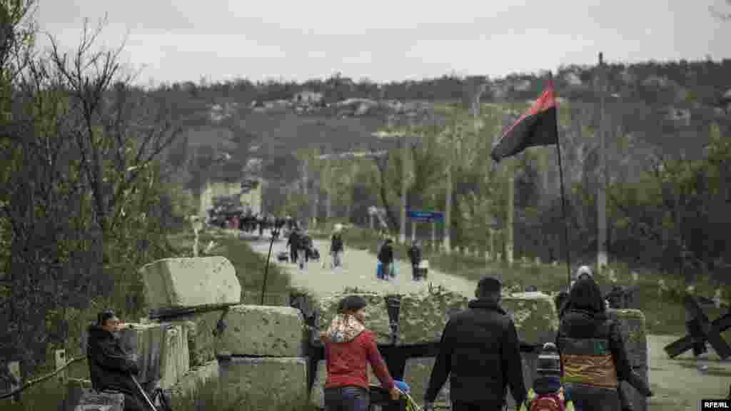 Позиції російсько-сепаратистських сил через об’єктив