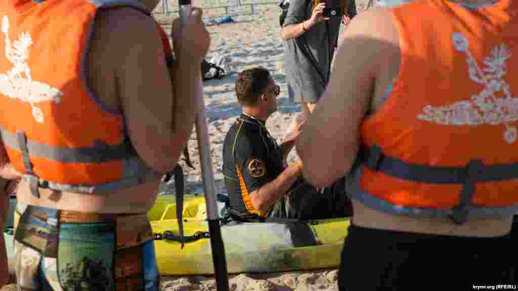 На фестивале не только спортсмены, но и просто отдыхающие