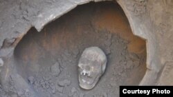 Косахонаи сари инсон дар дохили яке аз хумдонҳои калон пайдо шуд