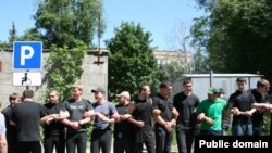 Війна з забудовиками у Донецьку, 8 червня 2011 року (фото ostro.org)