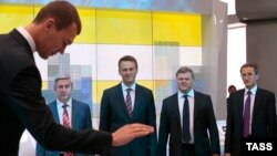 Кандидат в мэры Москвы от ЛДПР Михаил Дегтярёв перед теледебатами