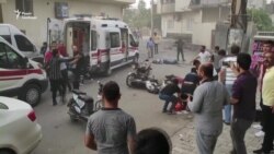 Ескалація конфлікту: Туреччина ввела сухопутні війська на територію північного Сирії, у відповідь курди бомблять турецькі об'єкти – відео Ескалація конфлікту: Туреччина ввела сухопутні війська на територію північного Сирії, у відповідь курди бомблять турецькі об'єкти – відео