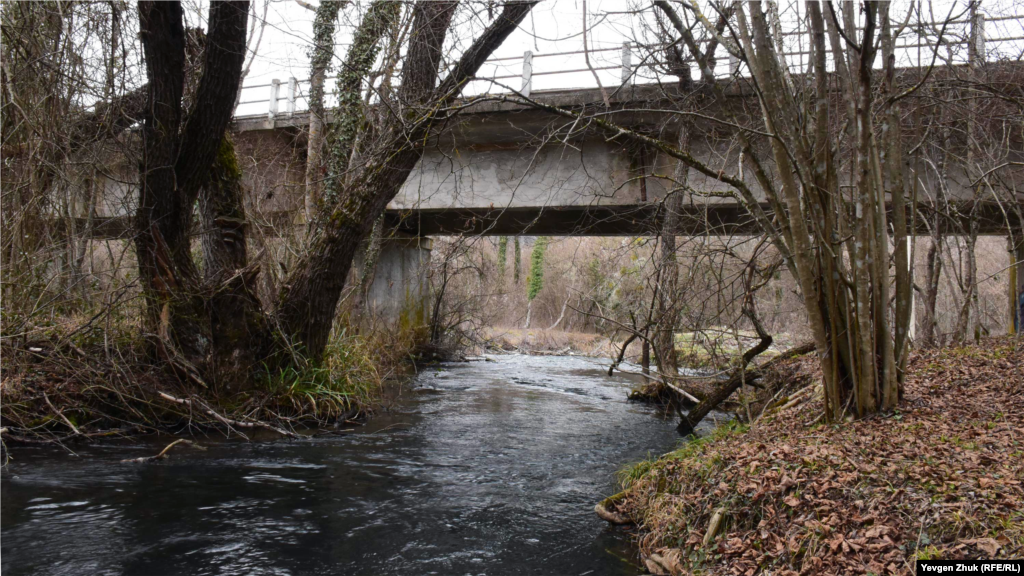 Мост через реку Черная на автодороге Широкое – Передовое