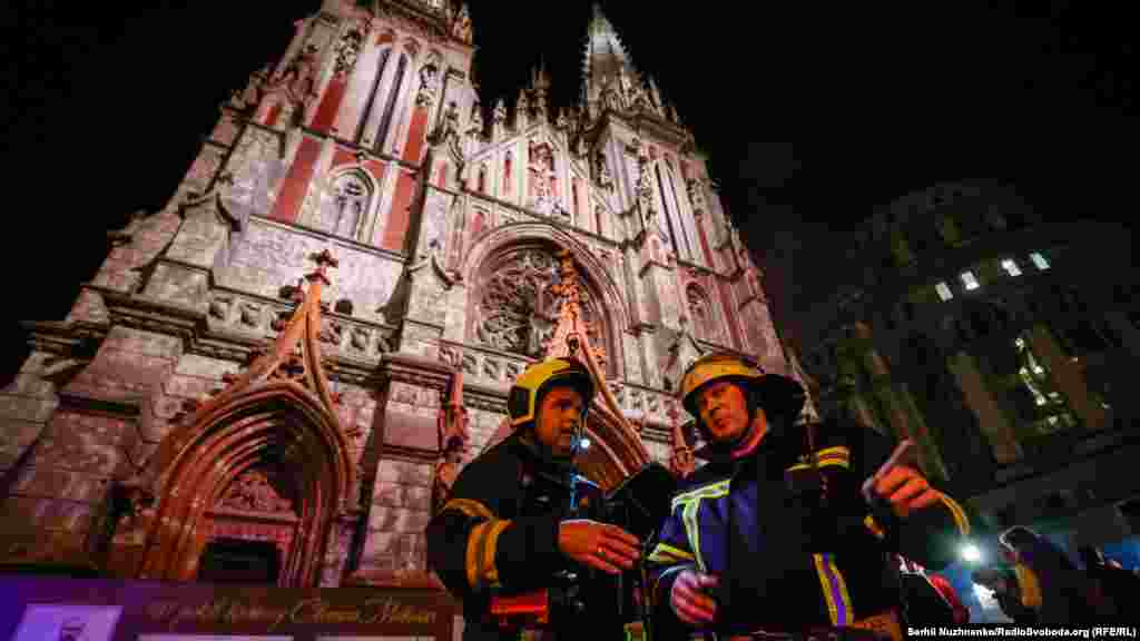 &laquo;О 23:26 ліквідовано пожежу в костелі Святого Миколая&raquo;, &ndash; зазначили у ДСНС