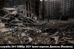 Мсіто Костянтинівка на Донбасі після російського обстрілу. 13 жовтня 2025 року (ілюстраційне фото)