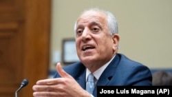 Special Representative for Afghanistan Zalmay Khalilzad.