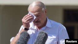 Олександр Лукашенко. Мінськ, 16 серпня 2020 року