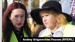 Юлия Файзрахманова и Гульнара Гилязова, тоже практически с самого начала боровшаяся с засыпкой в Займище.