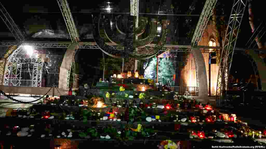 Увечері відбувся міжконфесійний молебень пам’яті розстріляних у Бабиному Яру