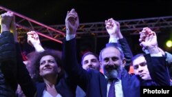 Лідер протестного руху у Вірменії Нікола Пашинян