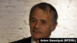 Мустафа Джемилев выступает в Киеве